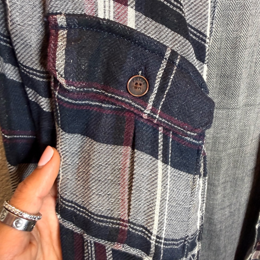 PAIGE Multicolor Plaid Shirt - Picture 7 of 10